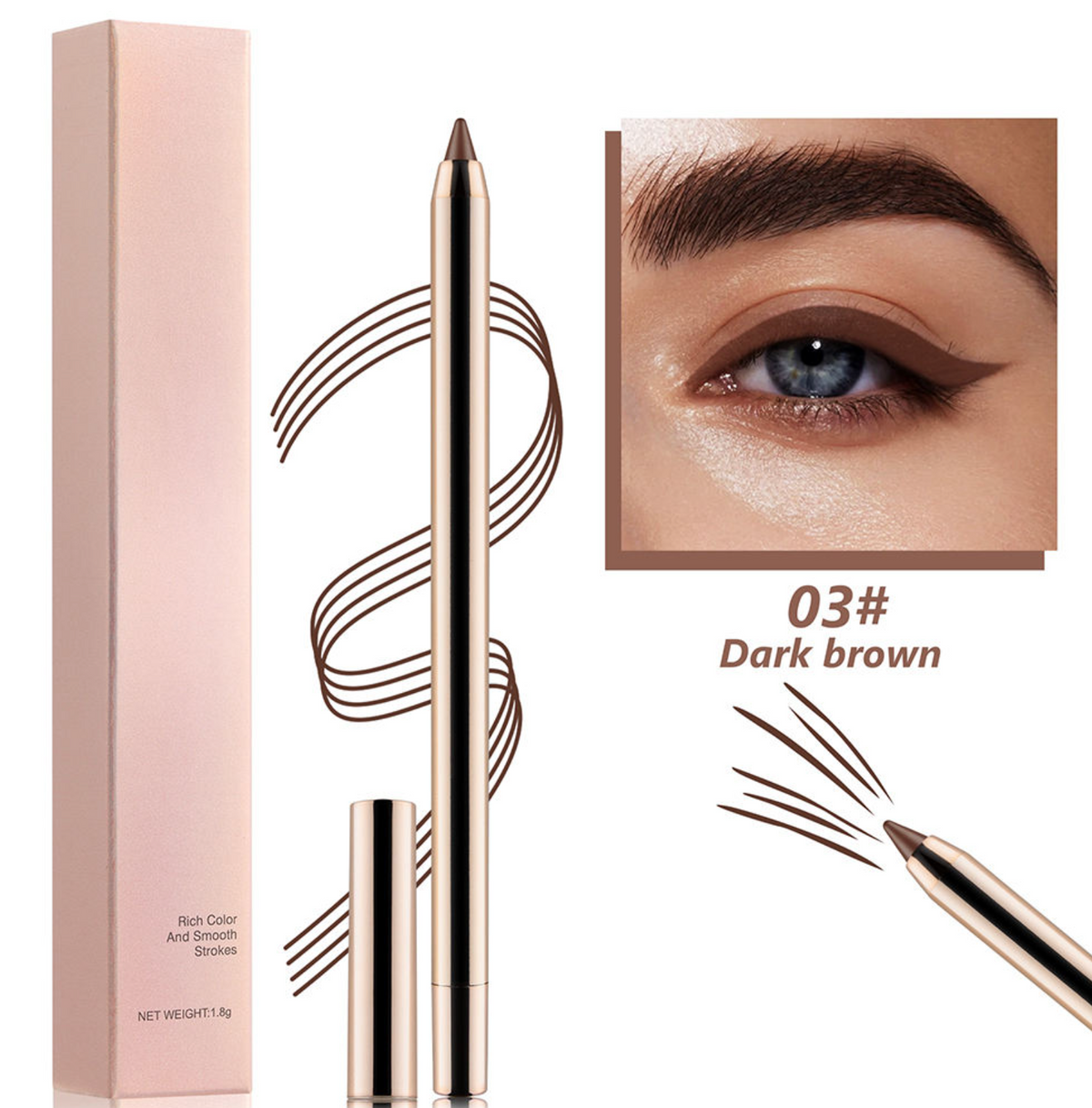 Waterproof Long-Lasting Eyeliner Pen