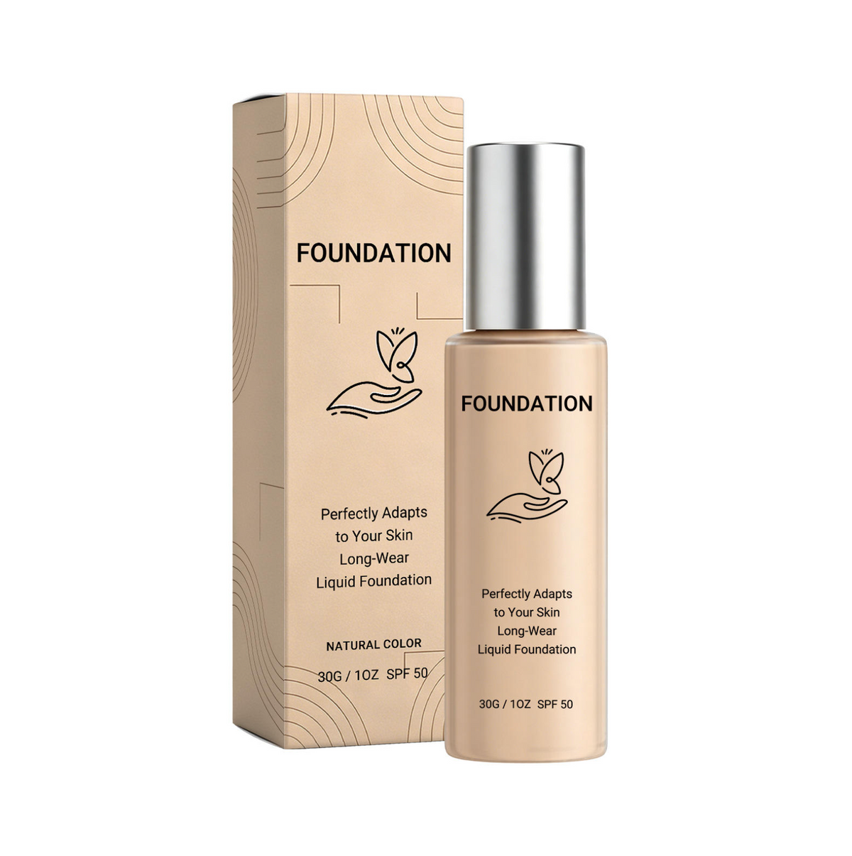 Warm-Tone Liquid Foundation