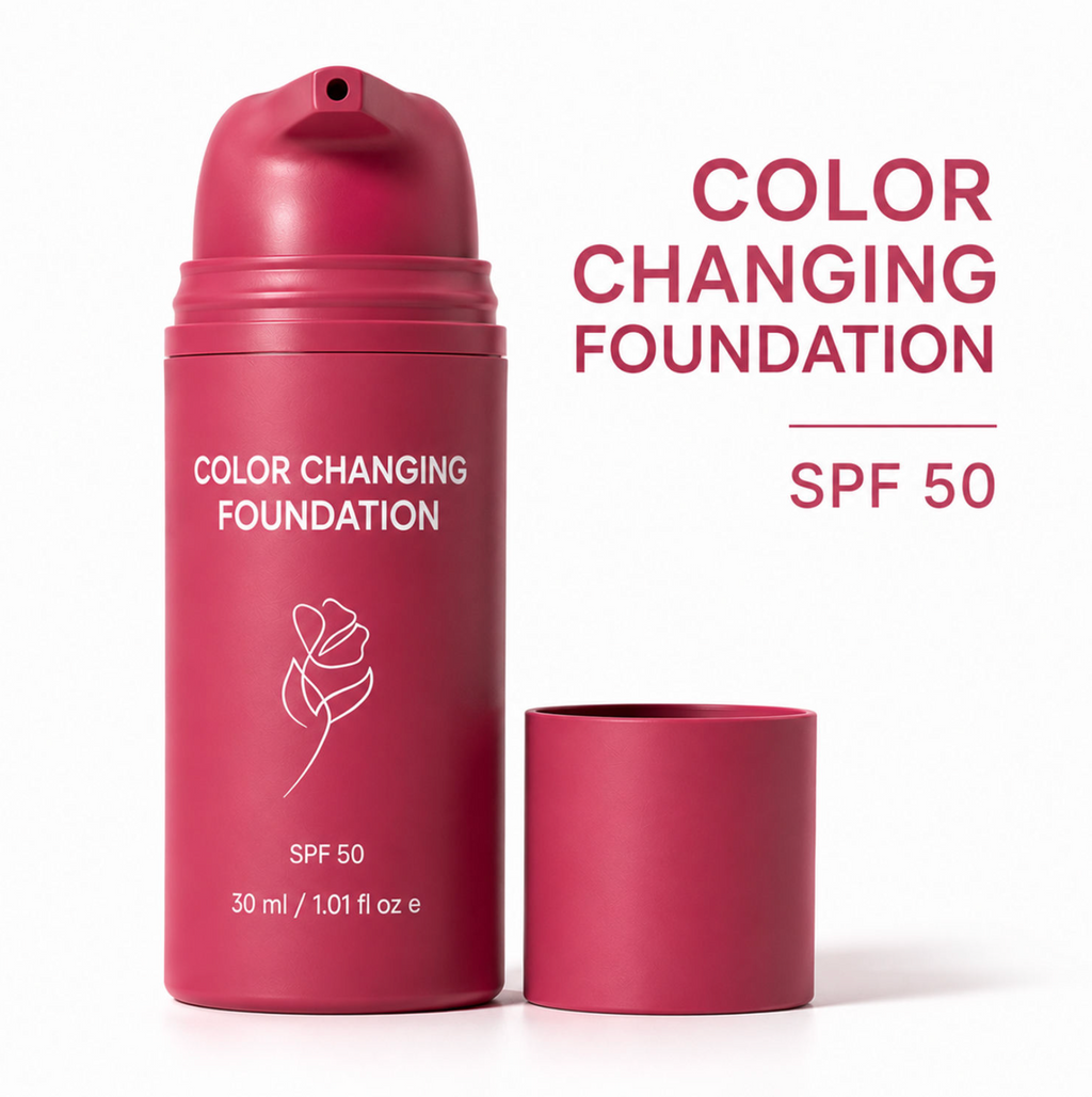 Color-Adapting Liquid Foundation