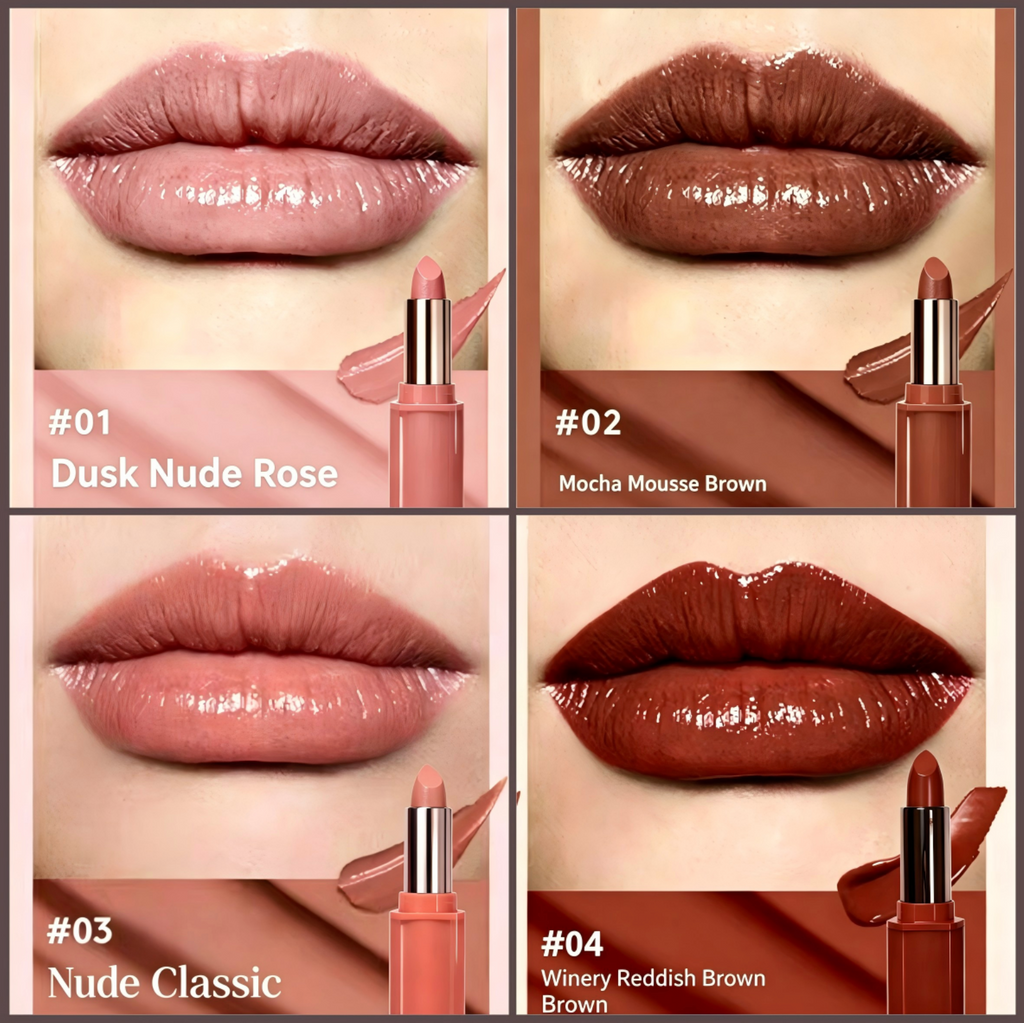 Silky Creamy Moisturizing Lipstick with Vitamin E