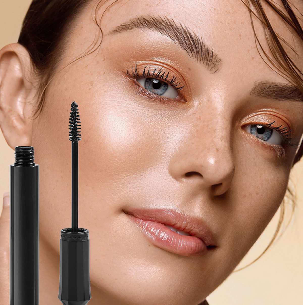 Long-Lasting Waterproof Black Mascara
