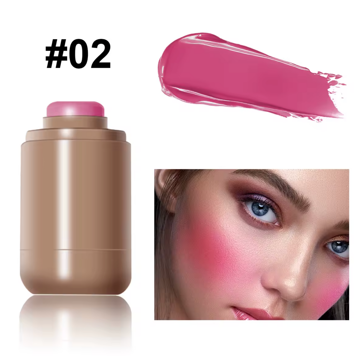 Multi-Use Cream Blush Stick
