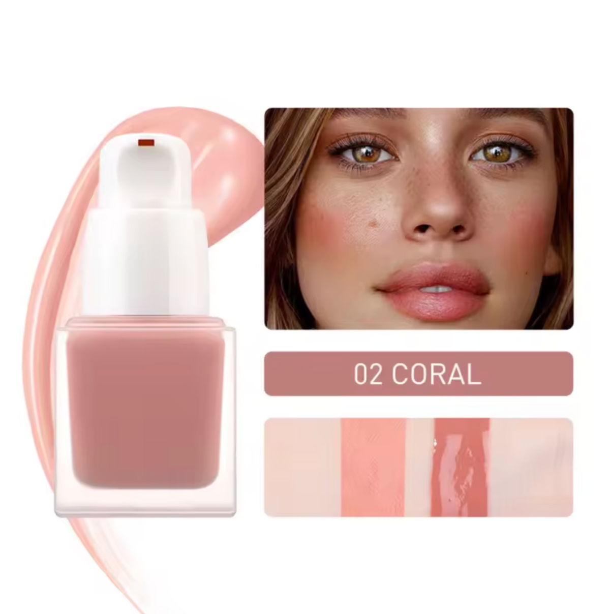 Organic Liquid Blush – Natural Glow & Buildable Color